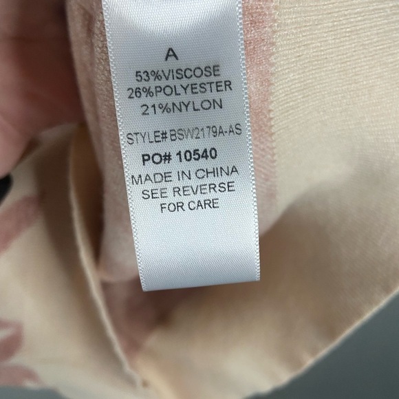 A’Beautiful Soul Pink Zebra Cardigan - Picture 4 of 4